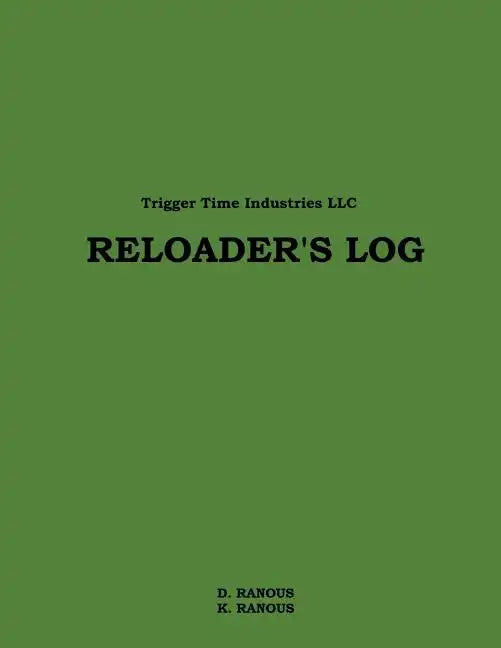 Reloader's Log - Paperback