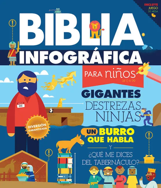 Biblia Infográfica Para Niños (Bible Infographics for Kids) - Hardcover