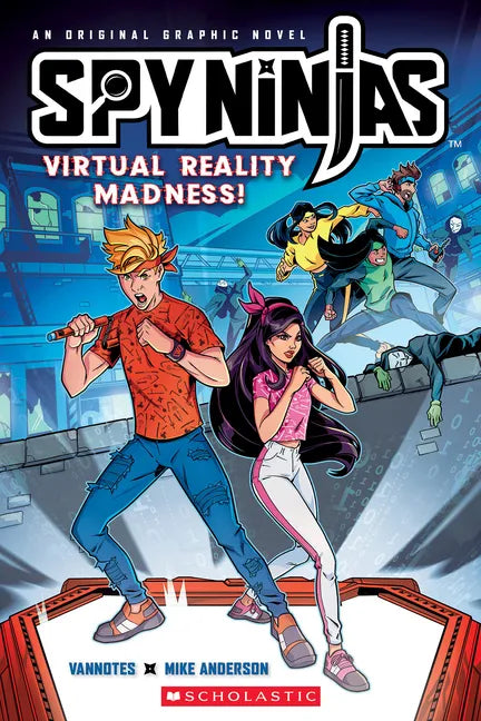 Spy Ninjas Official Graphic Novel: Virtual Reality Madness! - Paperback