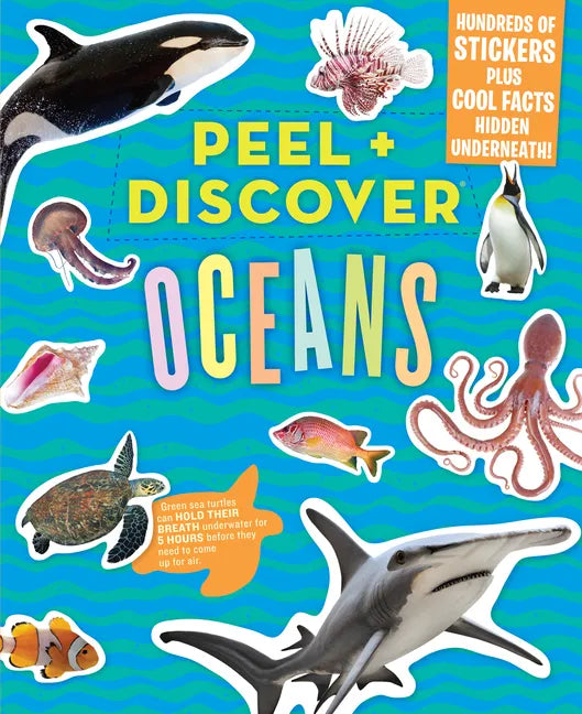 Peel + Discover: Oceans - Paperback