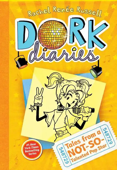 Dork Diaries 3: Tales from a Not-So-Talented Pop Star - Hardcover