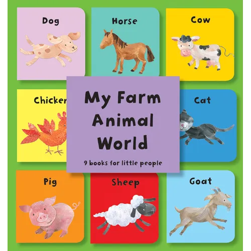 My Farm Animal World - Board Book