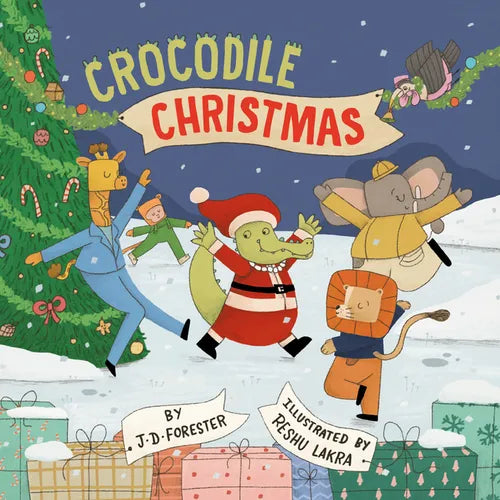 Crocodile Christmas - Board Book