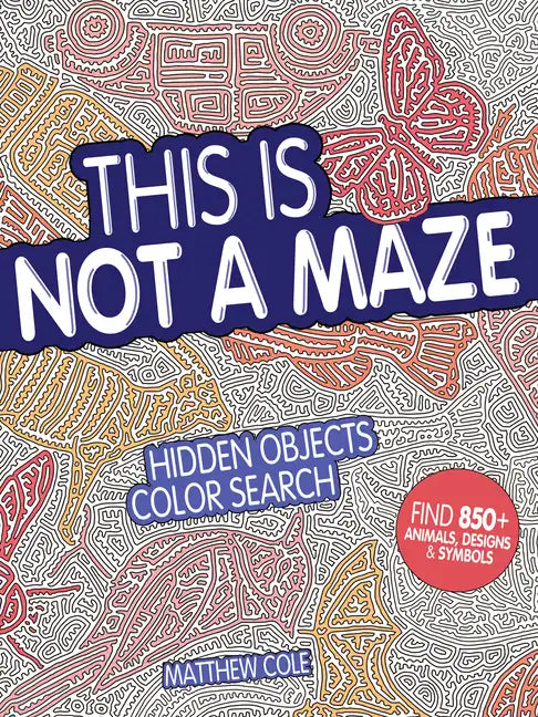 This Is Not a Maze: Hidden Objects Color Search - Paperback