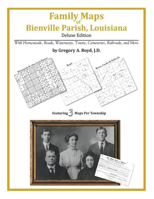 Family Maps of Bienville Parish, Louisiana - Paperback