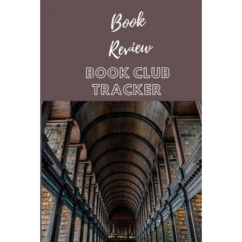 Book Review: Book Club Tracker - Paperback