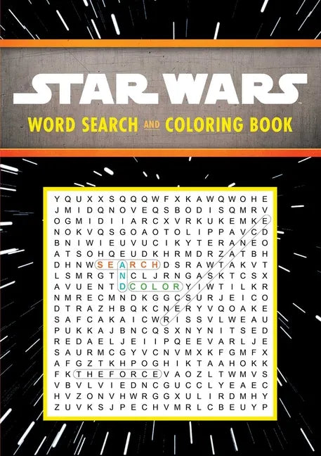 Star Wars: Word Search and Coloring Book - Paperback