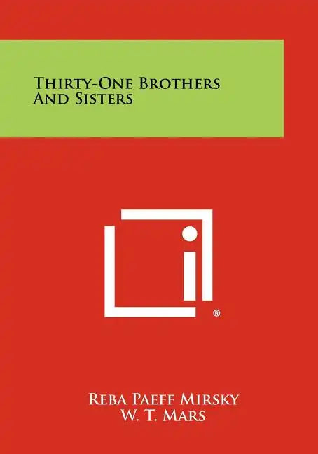 Thirty-One Brothers And Sisters - Paperback