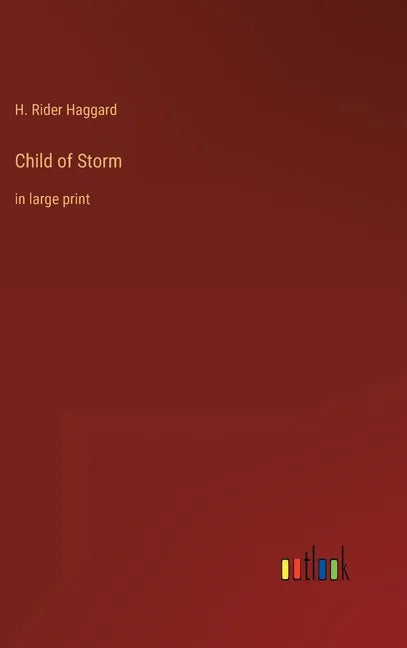 Child of Storm: in large print - Hardcover