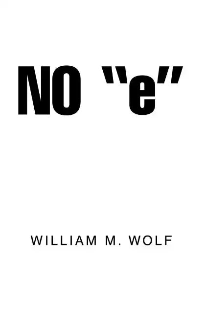 No ''e'' - Paperback