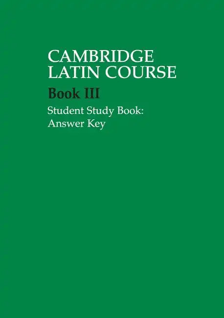 Cambridge Latin Course 3 - Paperback