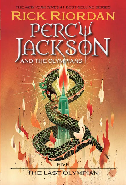 Percy Jackson and the Olympians, Book Five: The Last Olympian - Paperback