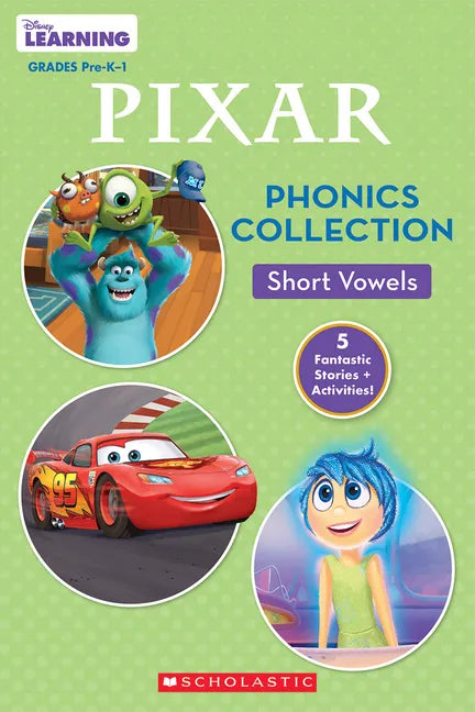 Disney Pixar Phonics Collection: Short Vowels (Disney Learning: Bind-Up) - Paperback