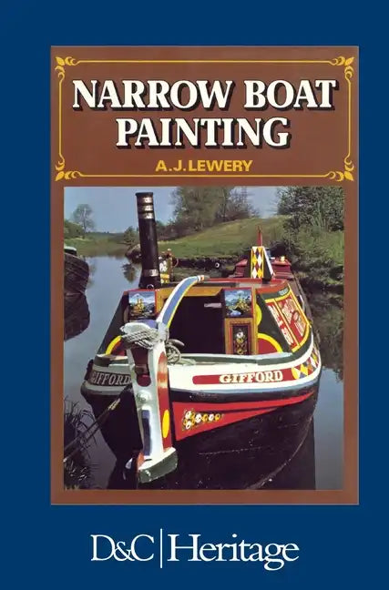 Narrow Boat Painting - Hardcover