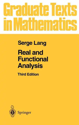 Real and Functional Analysis - Hardcover