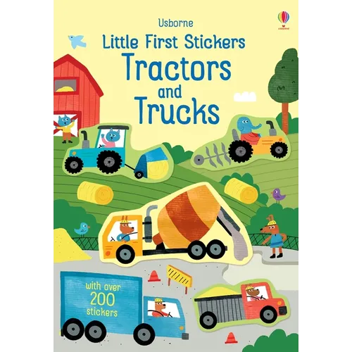 Little First Stickers Tractors and Trucks - Paperback