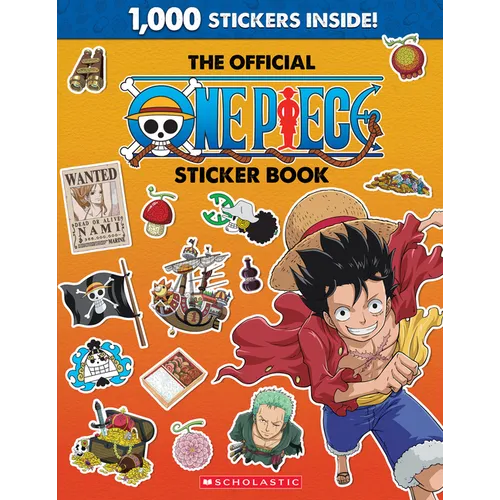The Official One Piece Sticker Book - Paperback