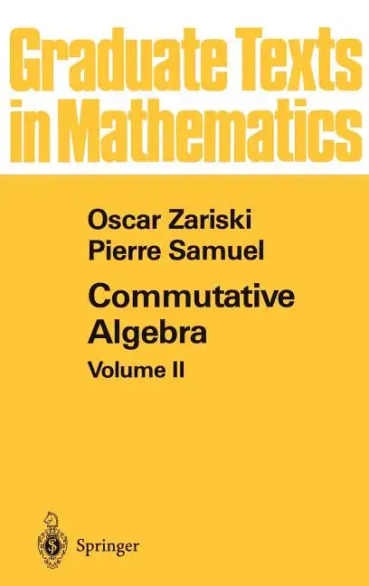 Commutative Algebra II - Hardcover