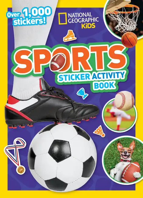 Sports Sticker Activity Book - Paperback
