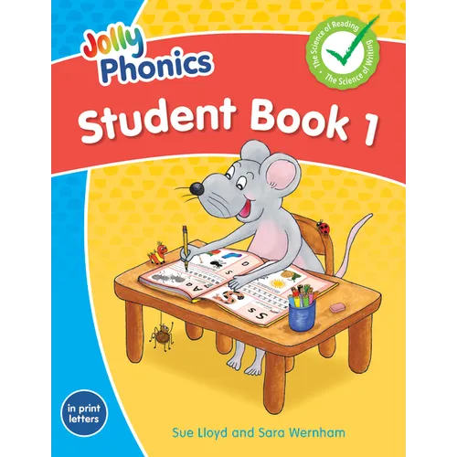 Jolly Phonics Student Book 1: In Print Letters (American English Edition) - Paperback
