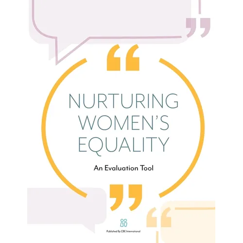 Nurturing Women's Equality: A Church Evaluation Tool - Paperback