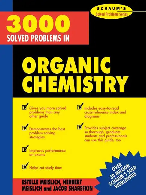 3000 Solved Problems in Organic Chemistry - Paperback