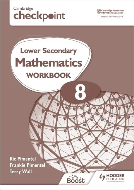 Cambridge Checkpoint Lower Secondary Mathematics Workbook 8: Hodder Education Group - Paperback