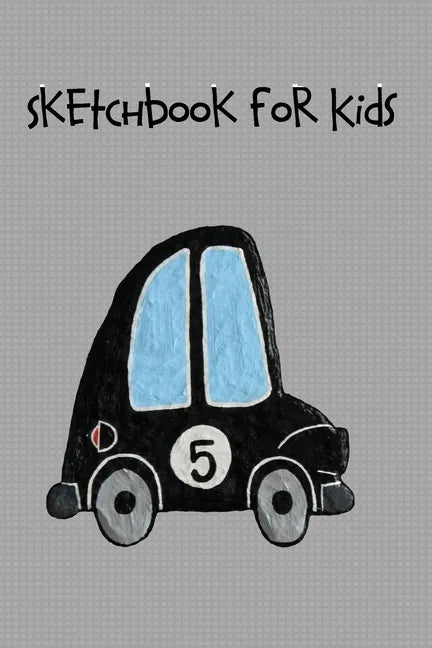 Sketchbook for Kids: Black Car - Paperback