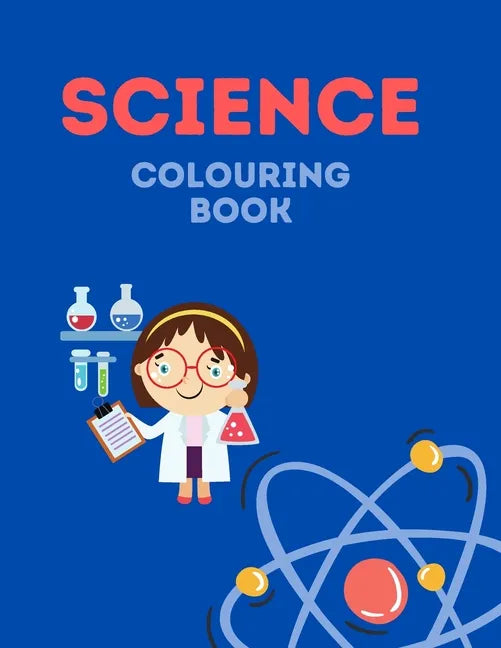 Science Coloring Book for Little Kids - Paperback