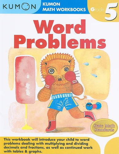 Kumon Grade 5 Word Problems - Paperback