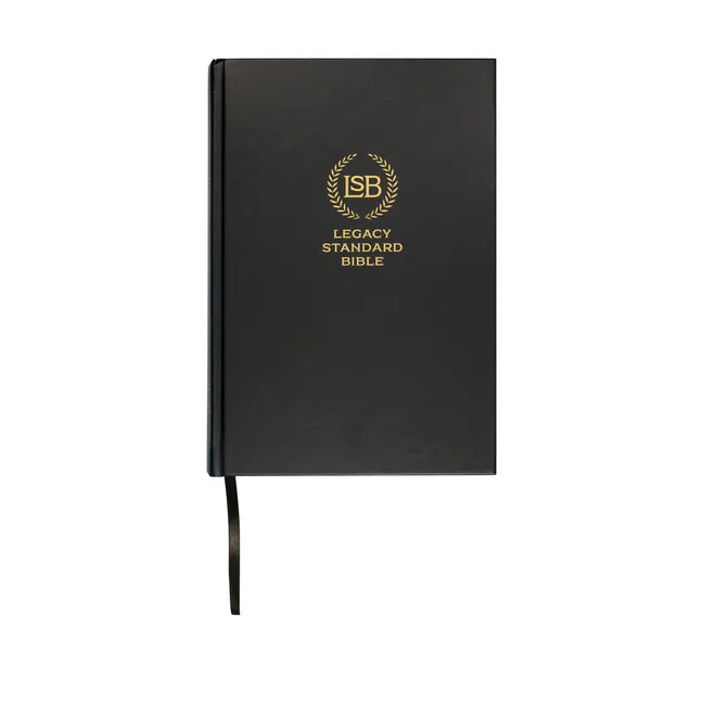 Lsb Large Print Wide Margin Black Hardcover - Hardcover