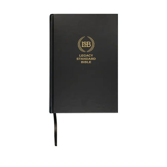 Lsb Large Print Wide Margin Black Hardcover - Hardcover