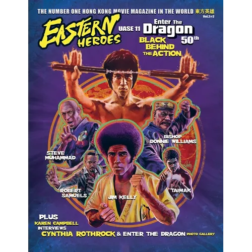 Eastern Heroes Bruce Lee 50th Anniversary Black Behind the Action - Paperback