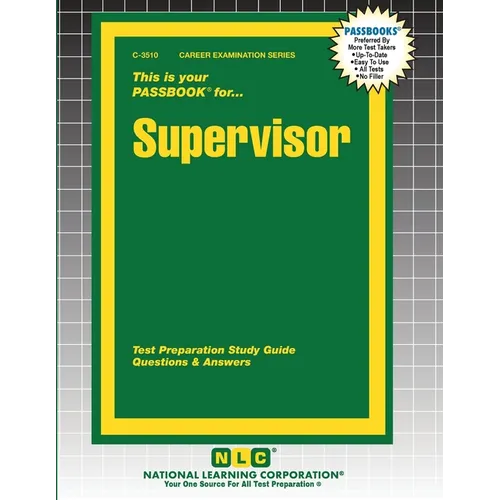 Supervisor - Paperback