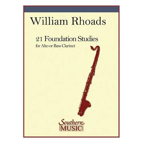 21 Foundation Studies: Alto or Bass Clarinet - Paperback