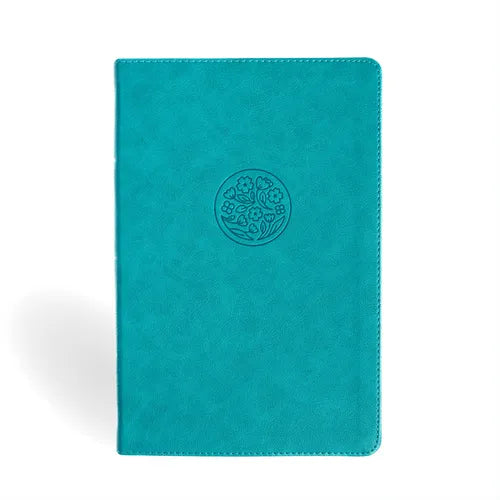 NASB Giant Print Reference Bible, Teal Leathertouch, Indexed - Imitation Leather