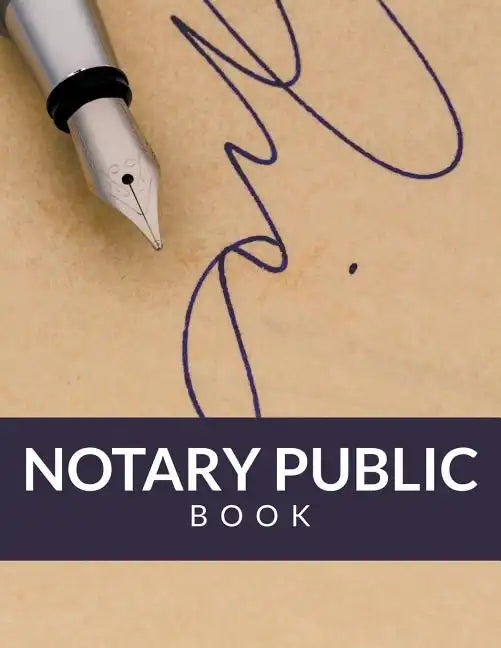 Notary Public Book - Paperback