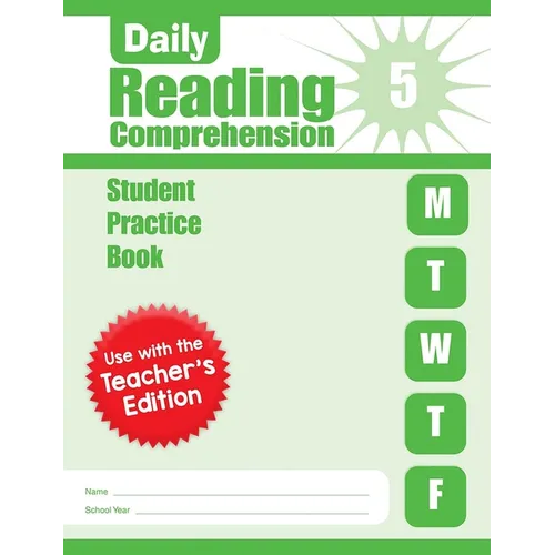Daily Reading Comprehension, Grade 5 Student Edition Workbook - Paperback