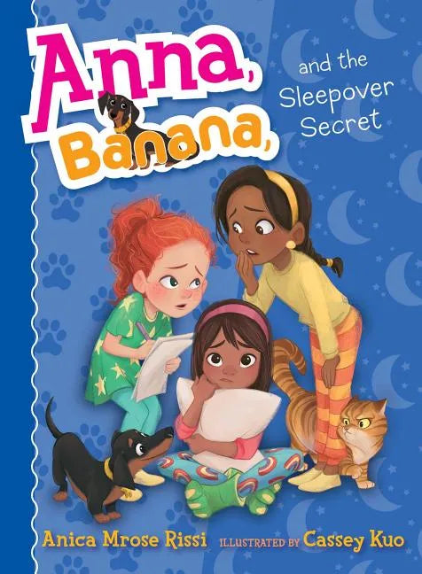 Anna, Banana, and the Sleepover Secret - Hardcover