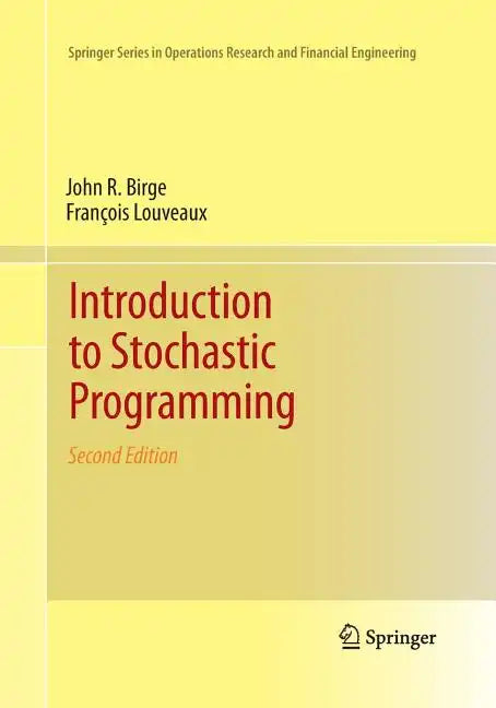 Introduction to Stochastic Programming - Paperback
