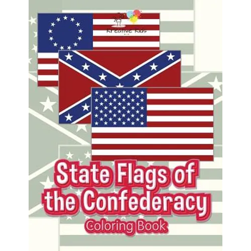 State Flags of the Confederacy Coloring Book - Paperback