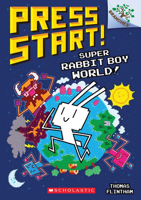 Super Rabbit Boy World!: A Branches Book (Press Start! #12) - Paperback