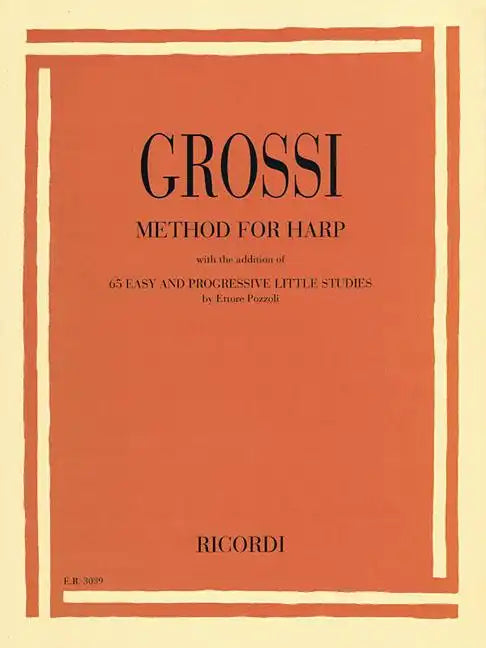 Method for Harp: With 65 Easy & Progressive Little Studies - Paperback
