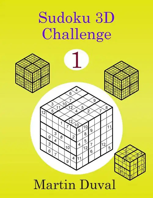 Sudoku 3D Challenge 1 - Paperback