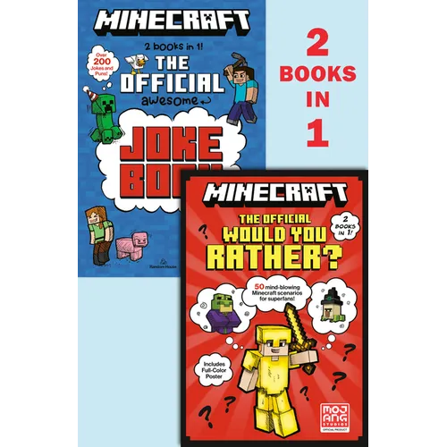 Minecraft 2-In-1: The Official Would You Rather/The Official Joke Book (Minecraft) - Paperback