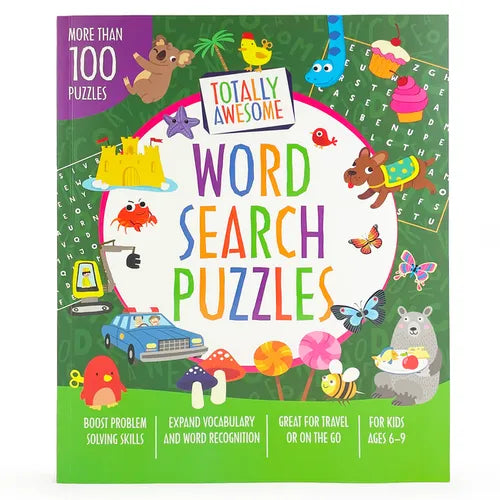 Totally Awesome Word Search Puzzles - Paperback