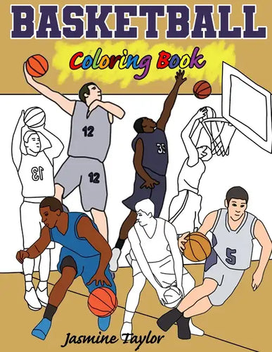 Basketball Coloring Book - Paperback