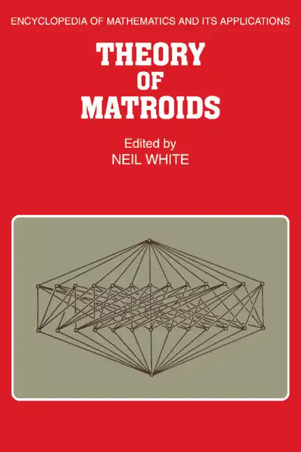 Theory of Matroids - Paperback