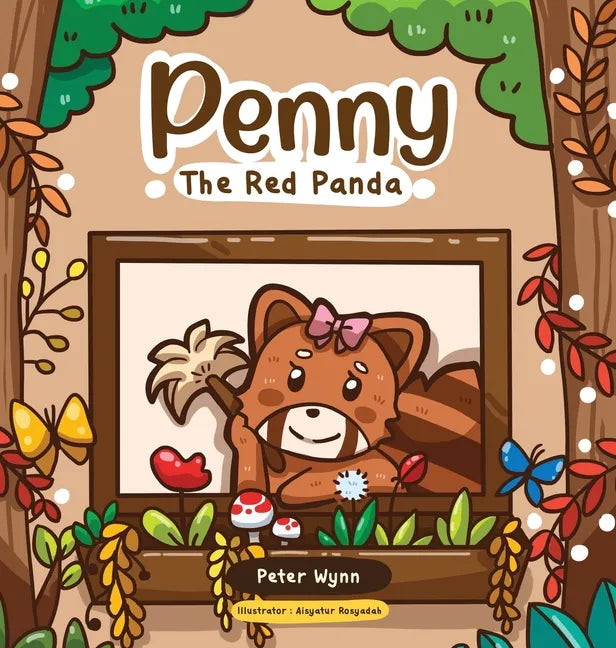 Penny The Red Panda - Hardcover