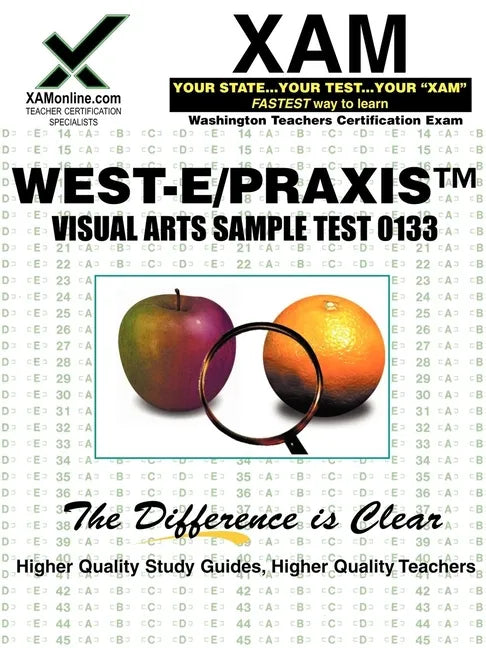 West-E/Praxis II Visual Arts Sample Test 0133 - Paperback